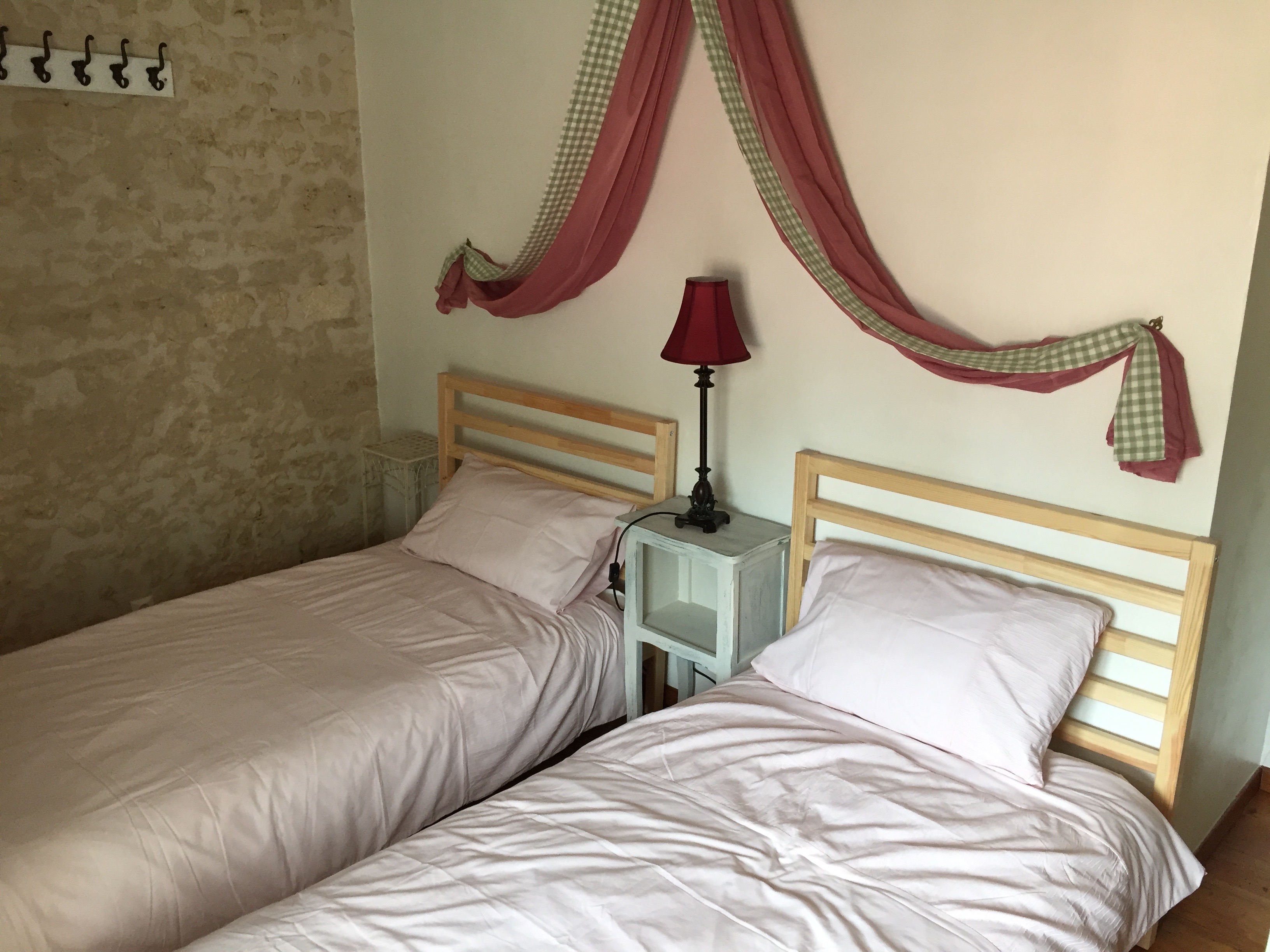 Upstairs second twin room